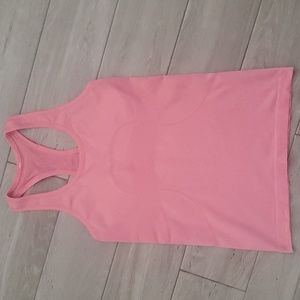 Lululemon Swiftly tech tank top Size 6 Coral